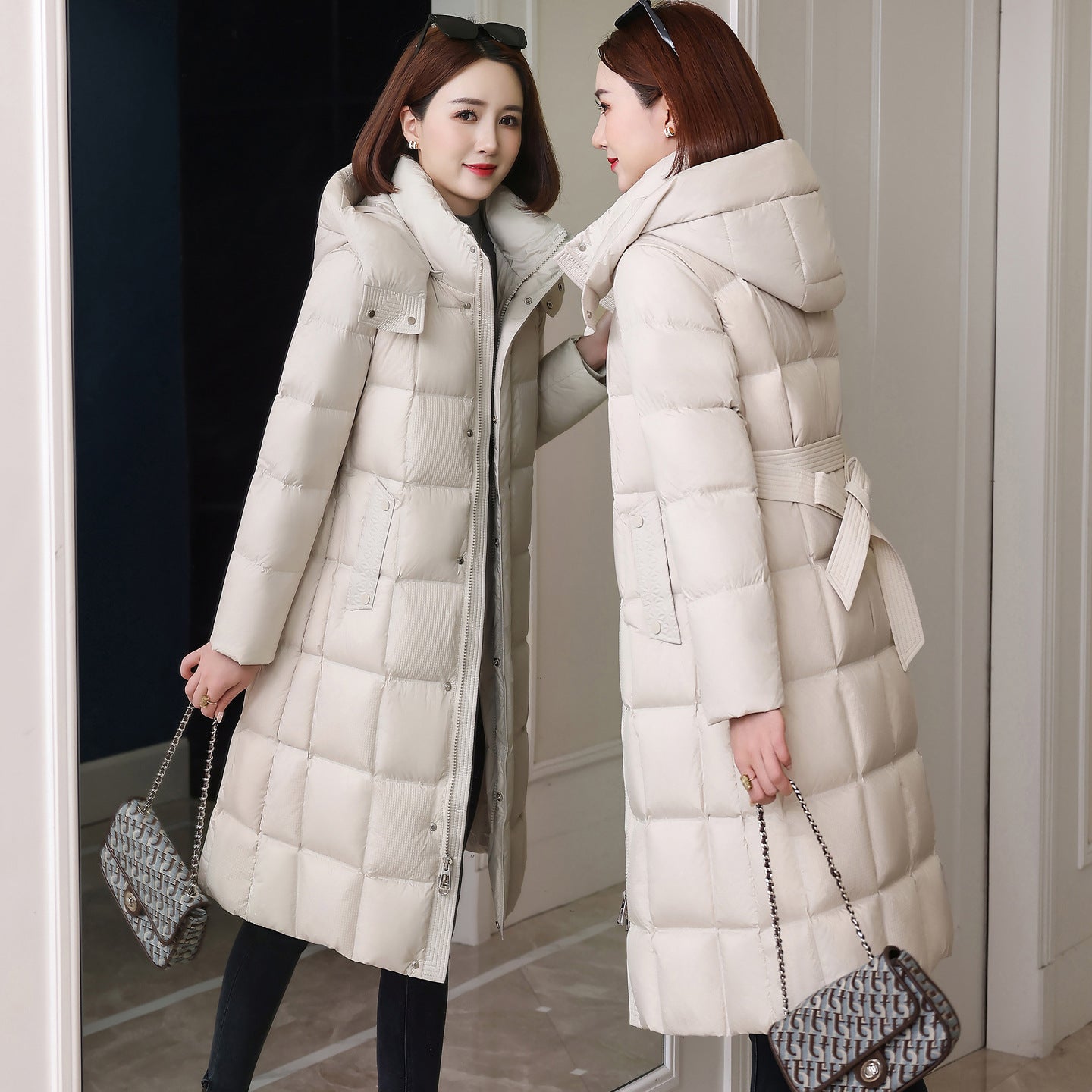 Women'S Thickened Hooded Coat