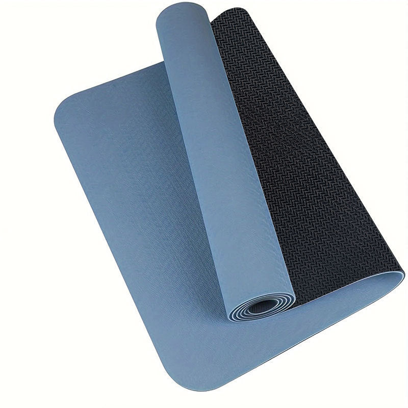 Solid Color Absorbent Fitness Yoga Mat