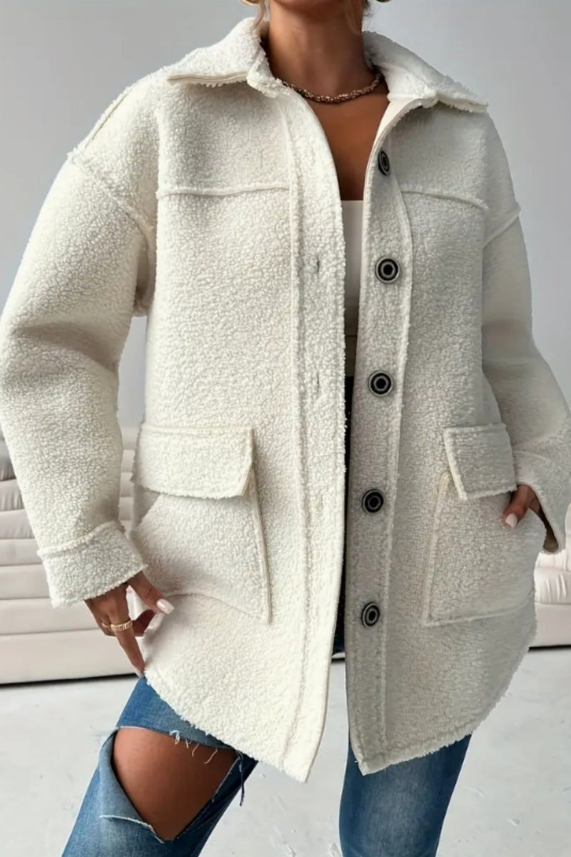 Casual Loose Lapel Coat