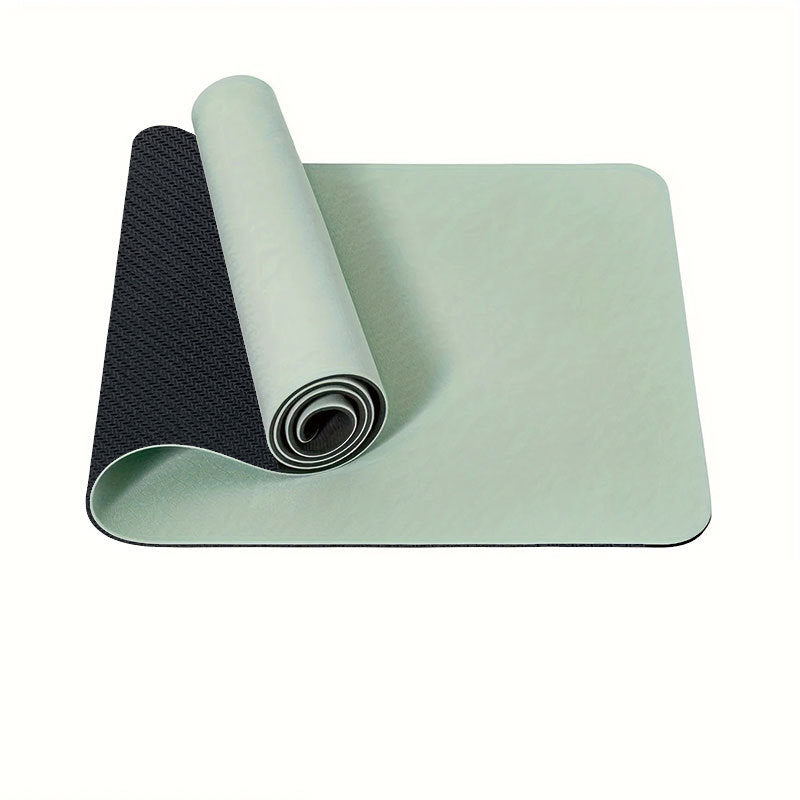 Solid Color Absorbent Fitness Yoga Mat