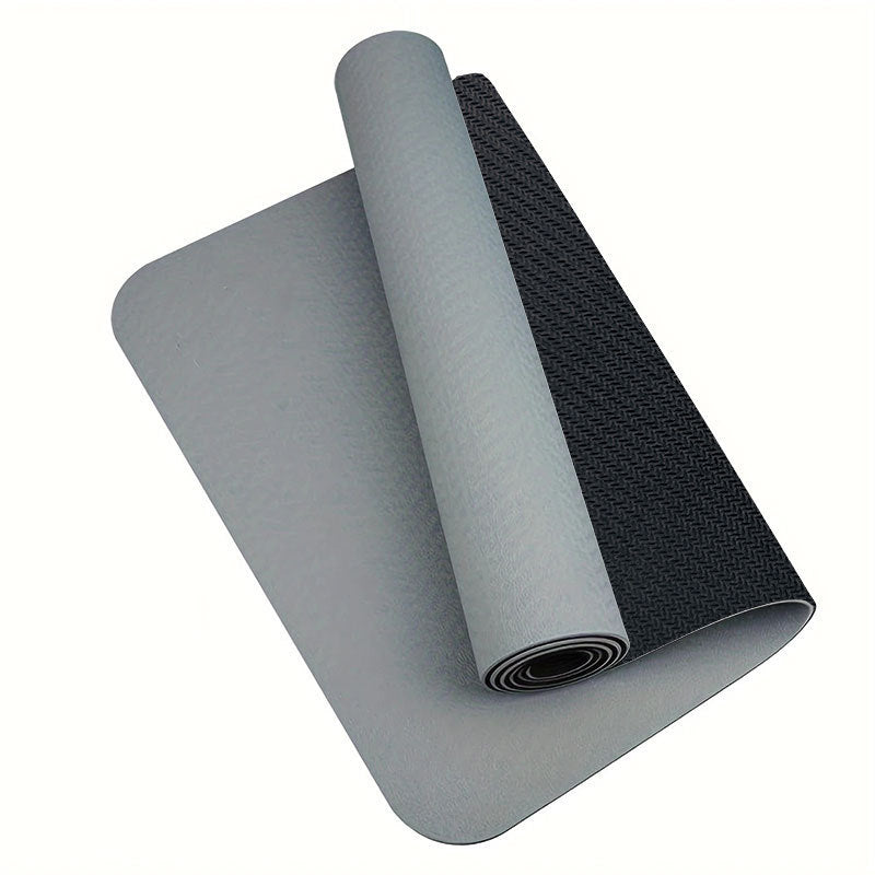 Solid Color Absorbent Fitness Yoga Mat
