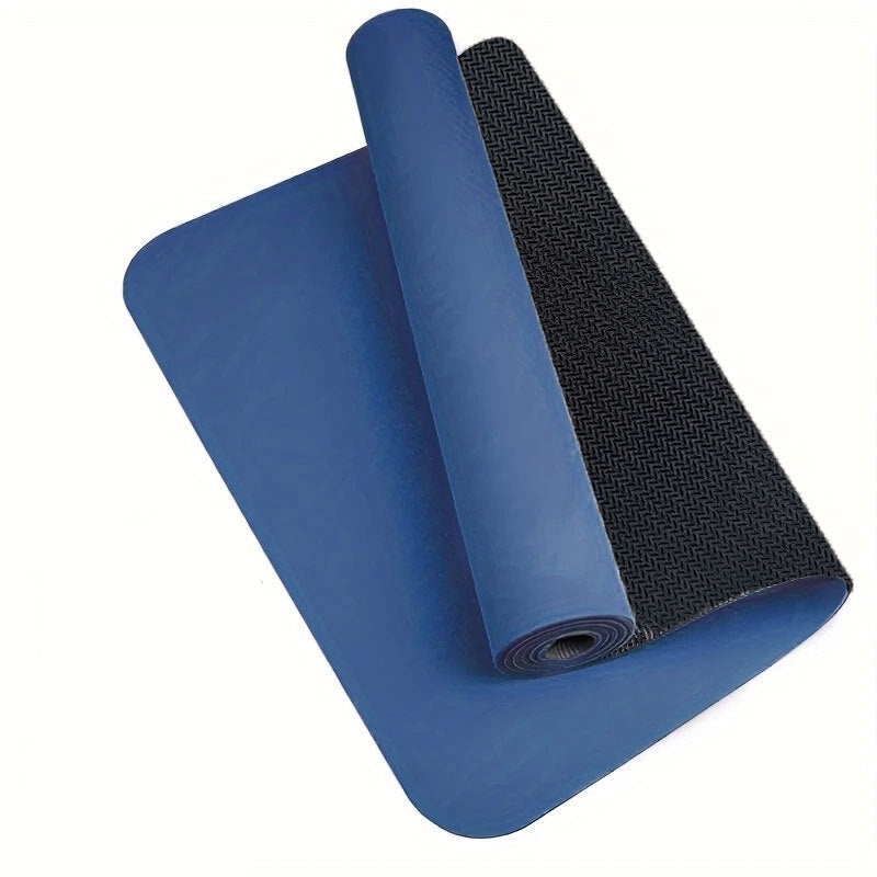 Solid Color Absorbent Fitness Yoga Mat