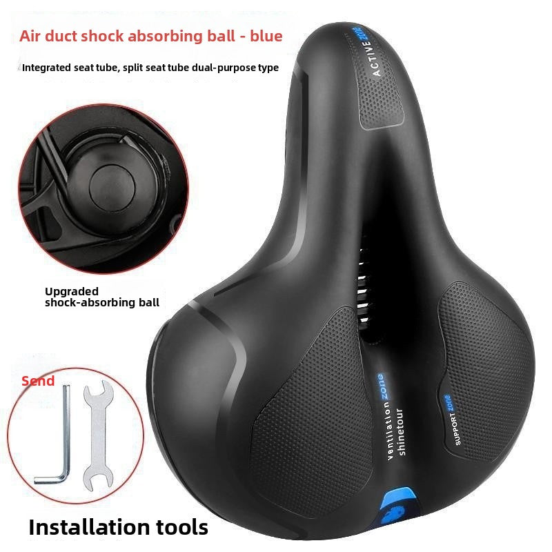 Thickened Shock-Absorbing Bicycle Cushion