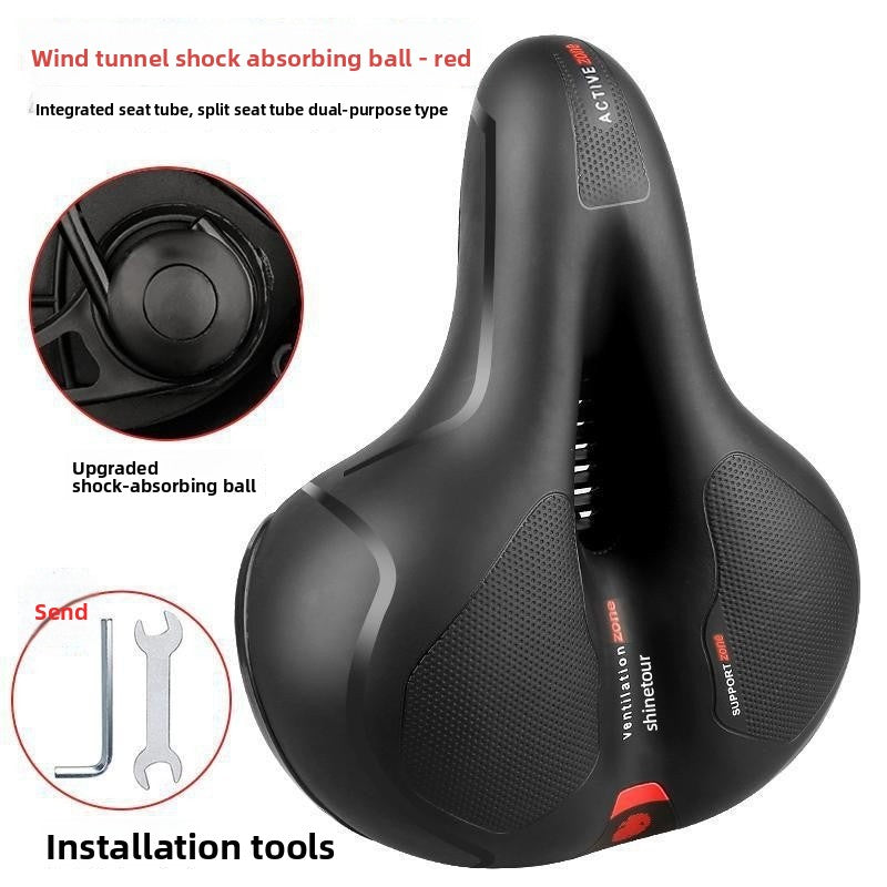 Thickened Shock-Absorbing Bicycle Cushion